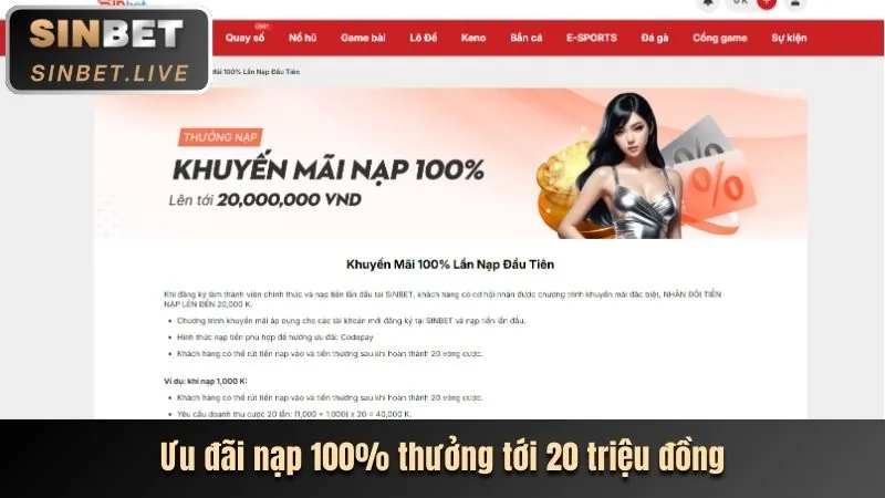 Ưu đãi chào mừng Kingbet